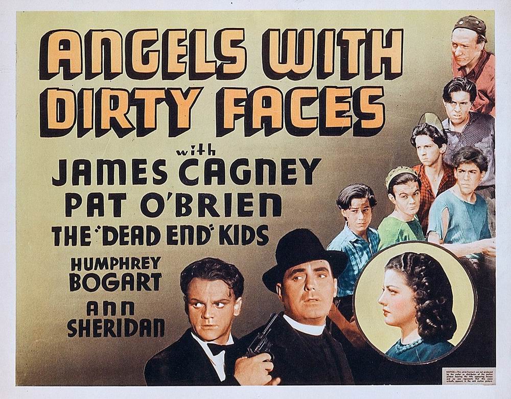Angels With Dirty Faces Vintage Reproduction Movie Poster James Cagney
