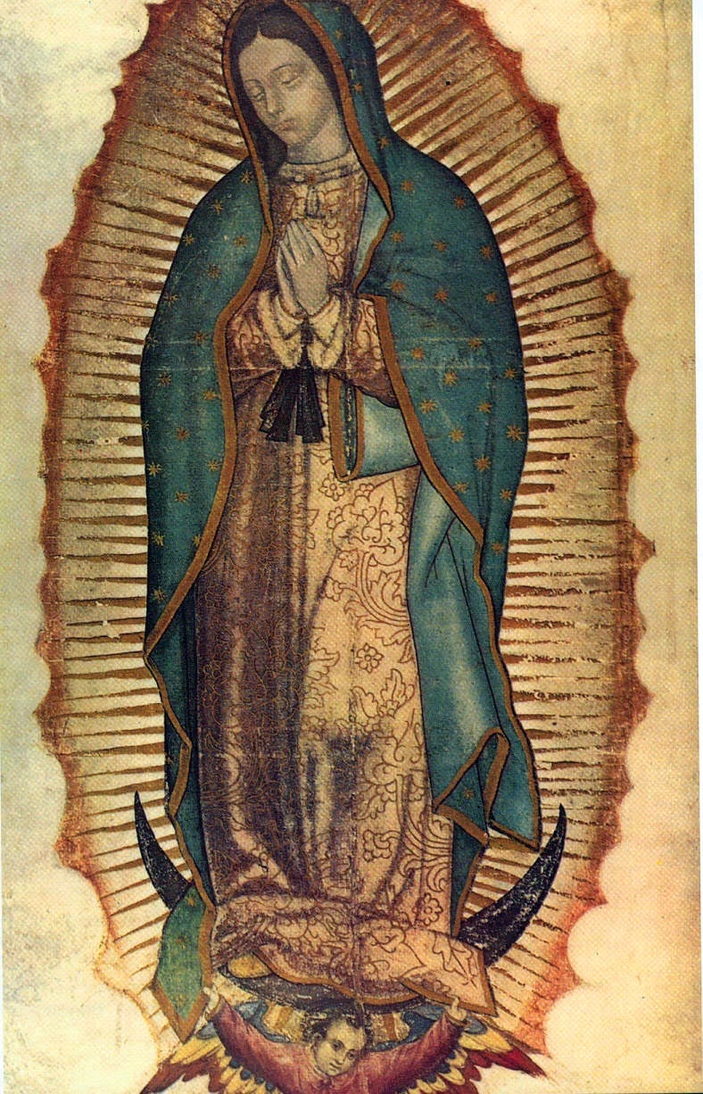 Virgen de Guadalupe   12  Diciembre