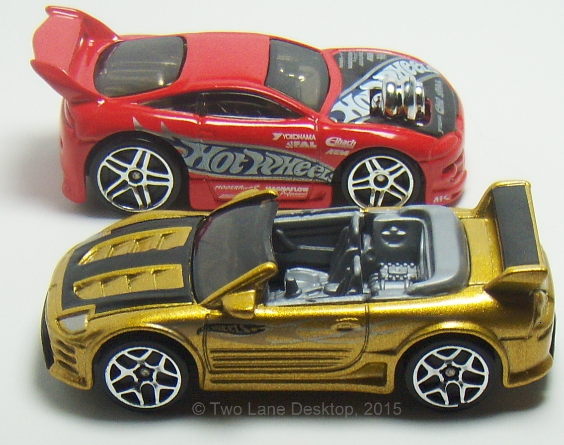 The other side of the Eclipse: Hot Wheels 1997, 2003; Hot Wh