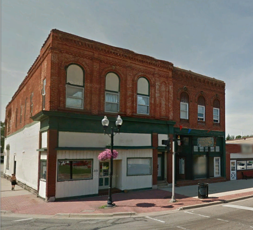 Waterfalls and Honey Days {genealogy} 301 N. Shiawassee St, Corunna