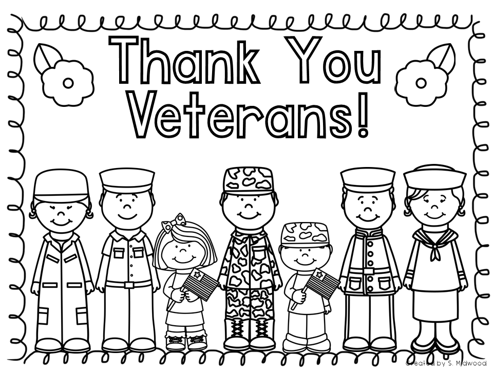 Free Veterans Day Printable Worksheet