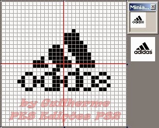 De databank procedure homoseksueel PES Edições PS2: Logotipo Adidas