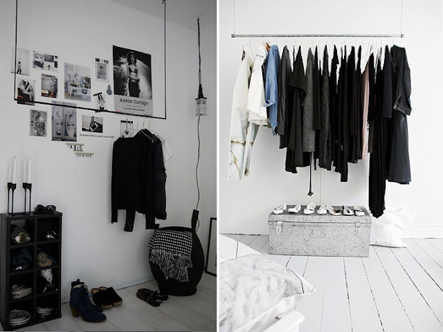 DIY Clothing Mood Rail | A Pair & A Spare
