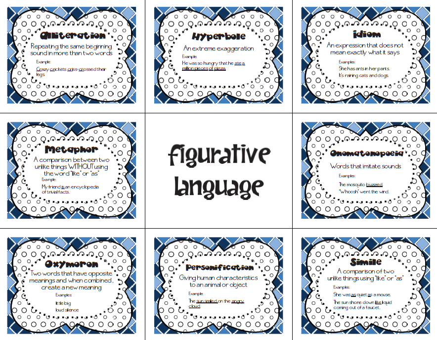 The Book Bug: Figurative Language Acitivity