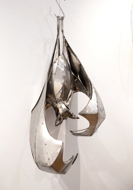 As esculturas de animais metálicos de Georgie Seccull Georgie Seccull arte esculturas metálicas de animais sucata