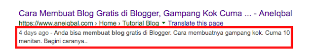 cara buat artikel di blog