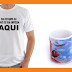Camisetas e Canecas os novos queridinhos do catálogo de produtos