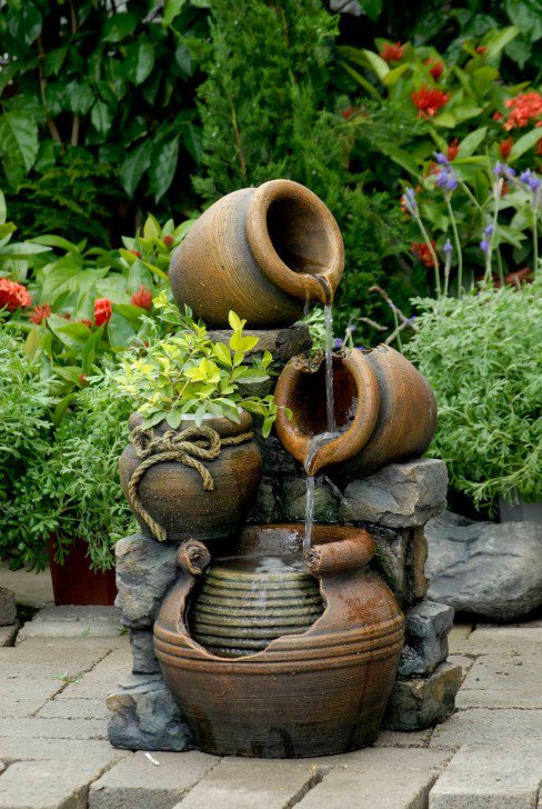 Dwell Of Decor: Unique Backyard Fountains That Are Impossible to Resist