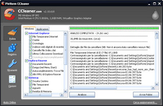 CCleaner portable screenshot