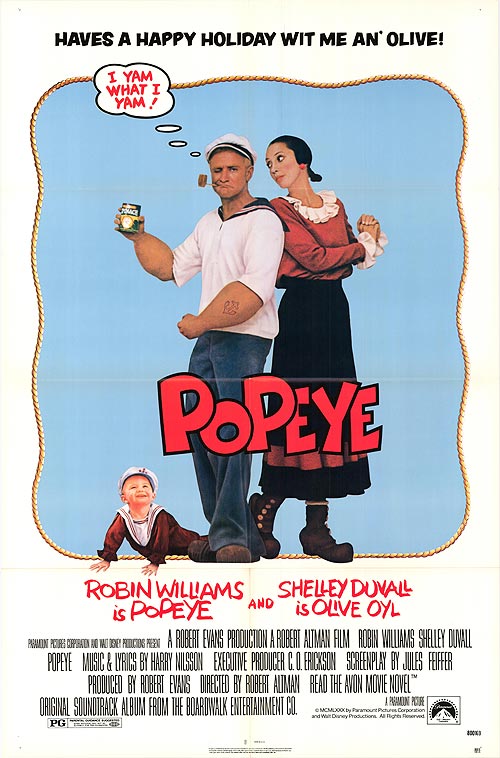 Popeye (1980) Scorethefilm's Movie Blog