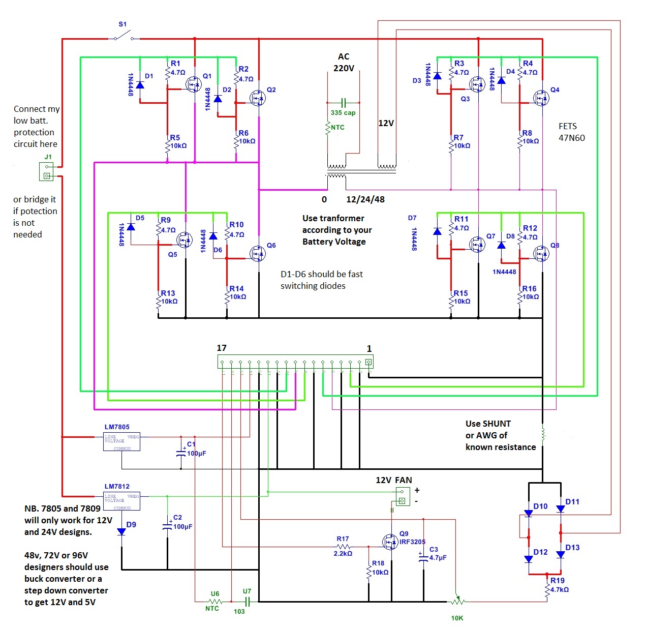 EGS002 SINE WAVE INVERTER CIRCUIT - Many circuits