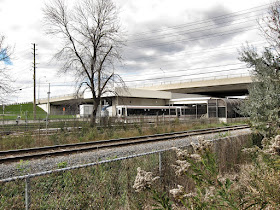Lawrence East RT station, south east elevation