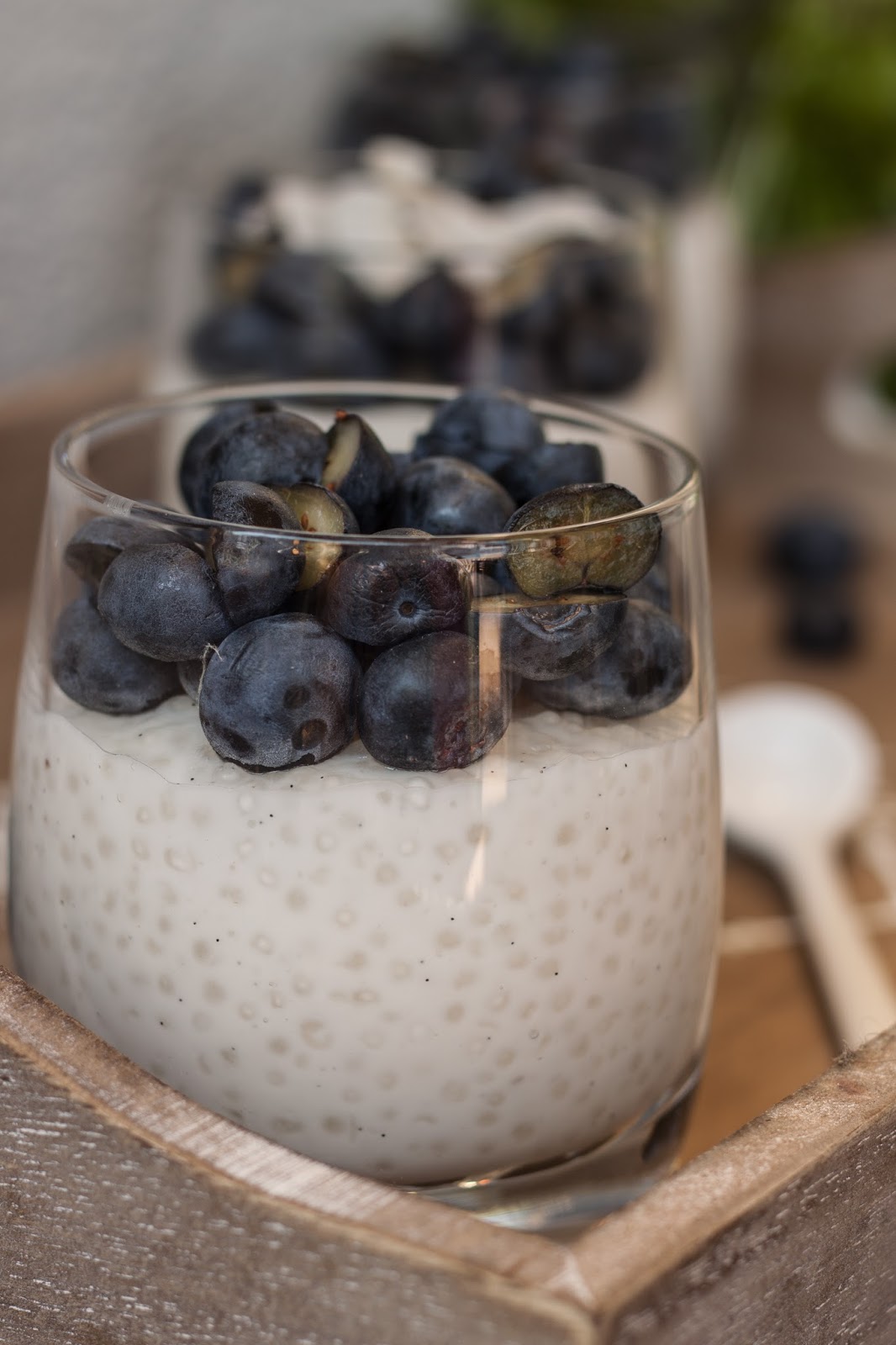 Pudding z tapioki na mleku kokosowym