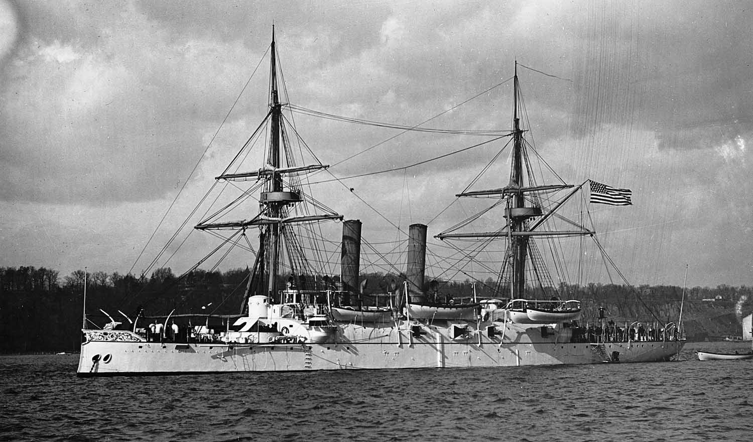Hampton Roads Naval Museum 130 Years Ago The New Navy Of 1885