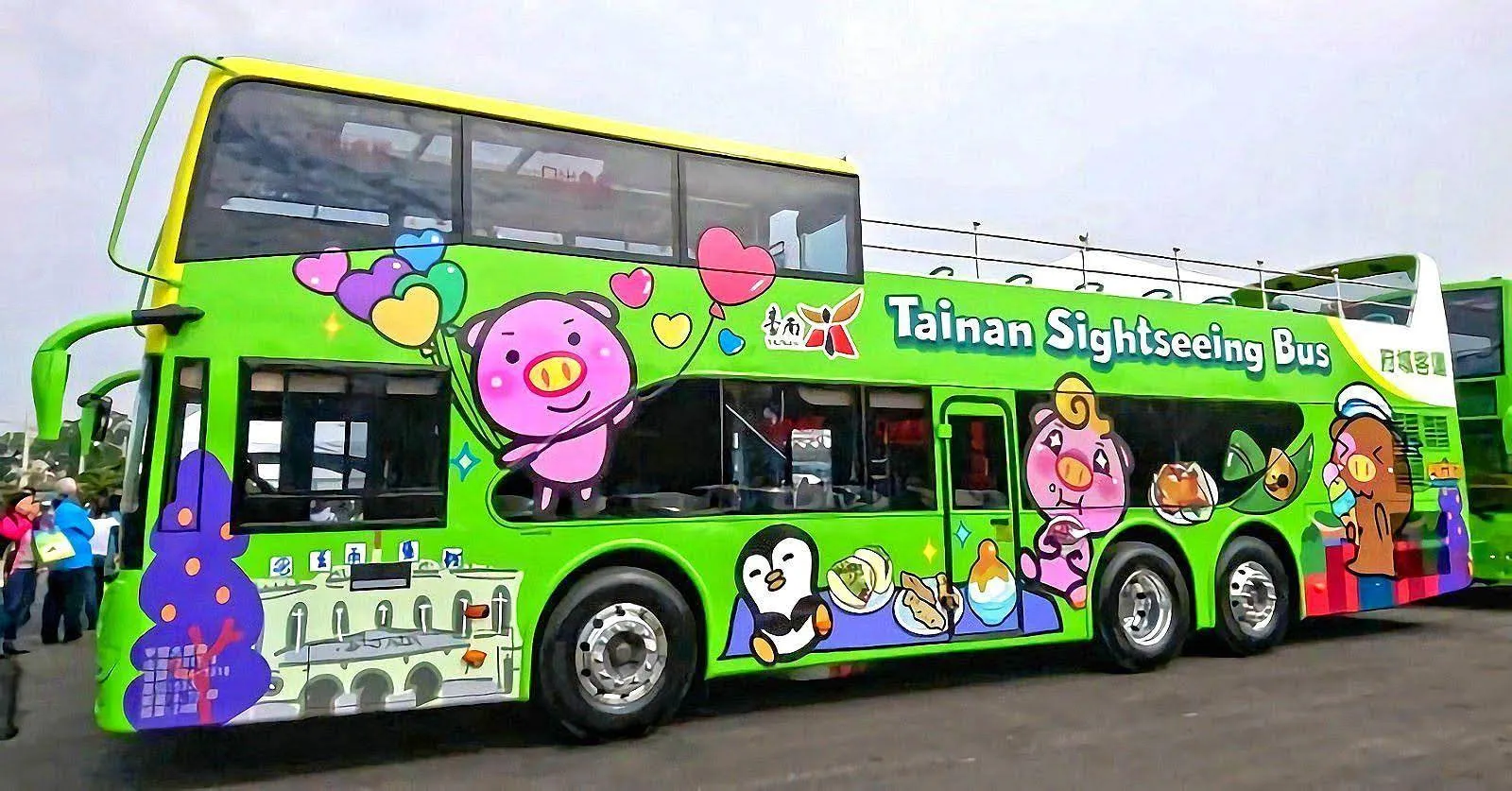 台南開頂雙層觀光巴士成幽靈公車？｜市府透過套票、異業結合、包團等方式促銷
