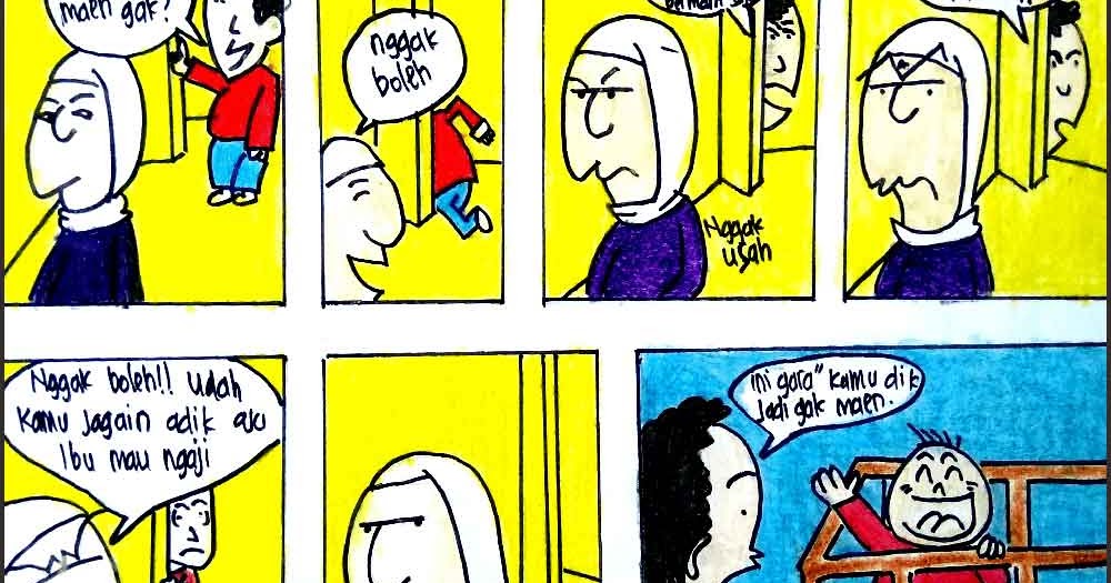 32 Gambar  Komik Persahabatan Yang Mudah