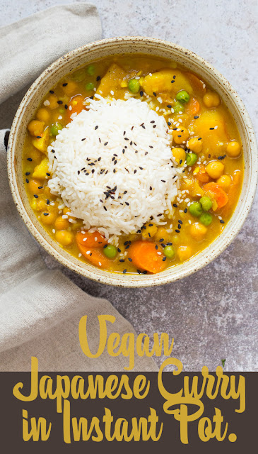 Vegan-Japanese-Curry-in-Instant-Pot Vegan Japanese Curry recipe