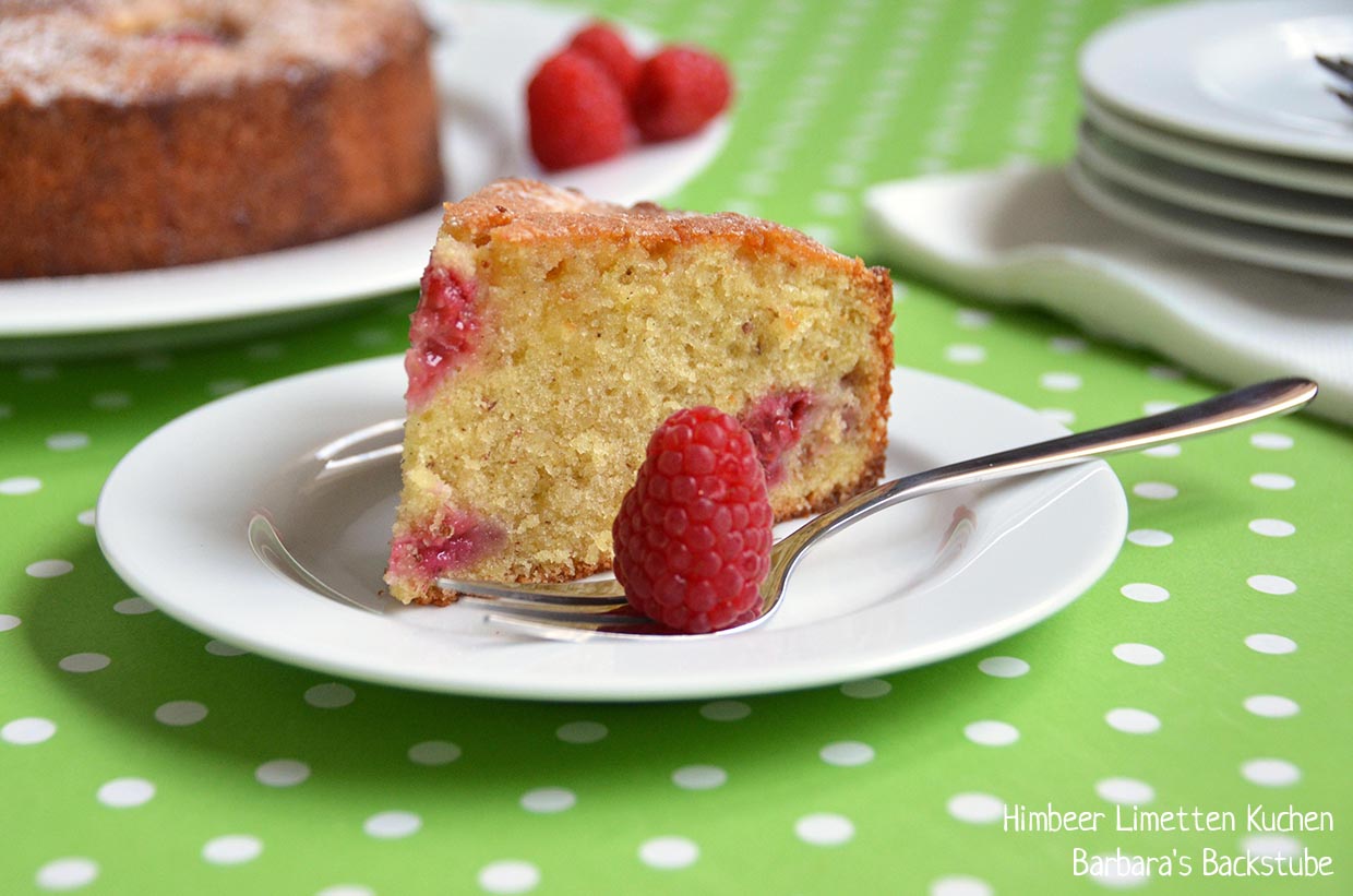 Barbara&amp;#39;s Backstube: Himbeer Limetten Kuchen