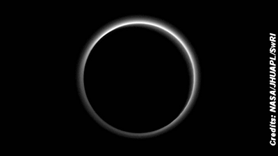Haze & Flowing Ice Found on Pluto