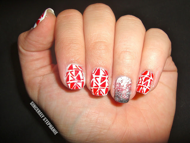 red-white-tribal-nail-art
