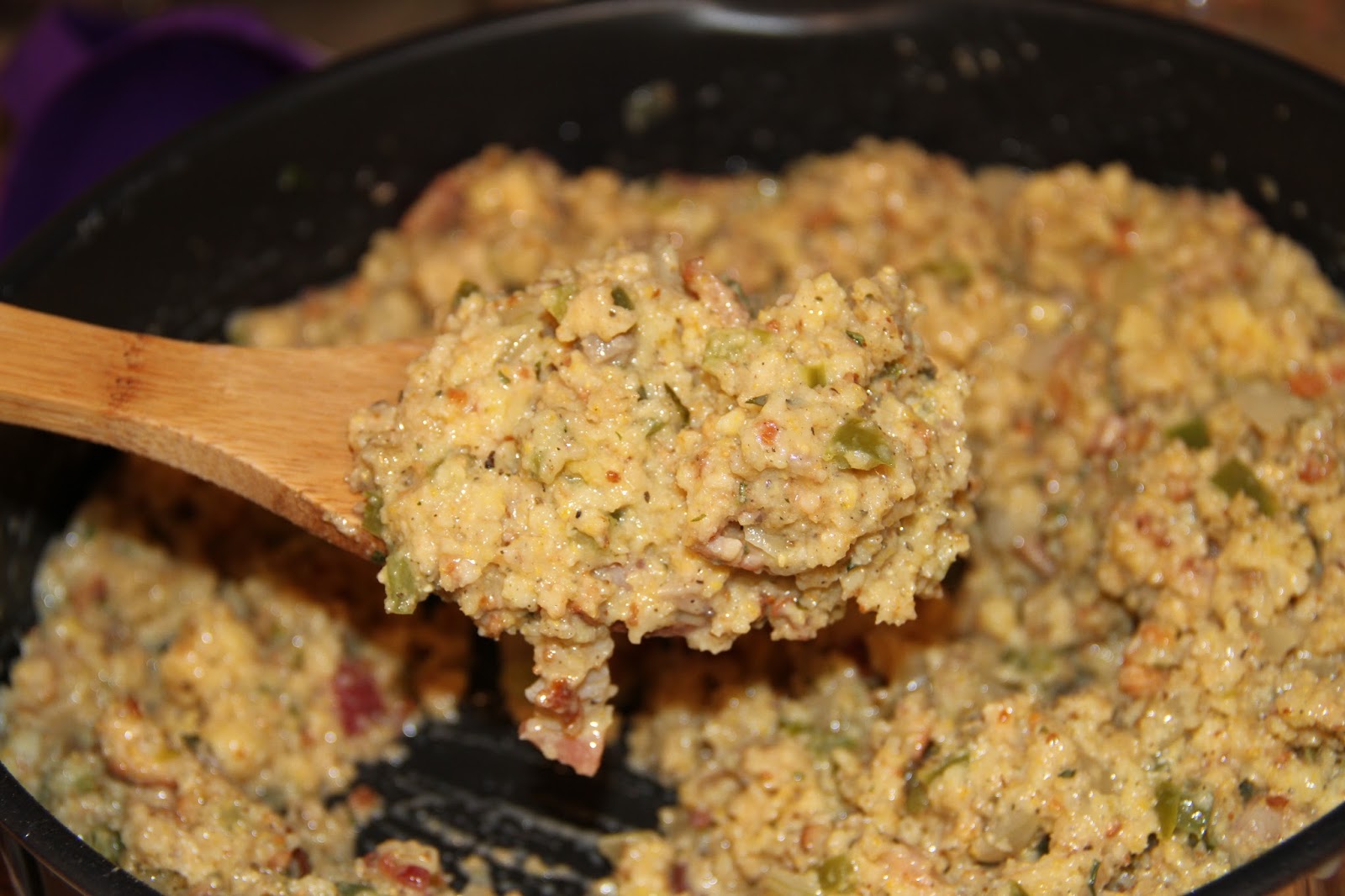 Deep South Dish Cornbread Sage Dressing with Gravy