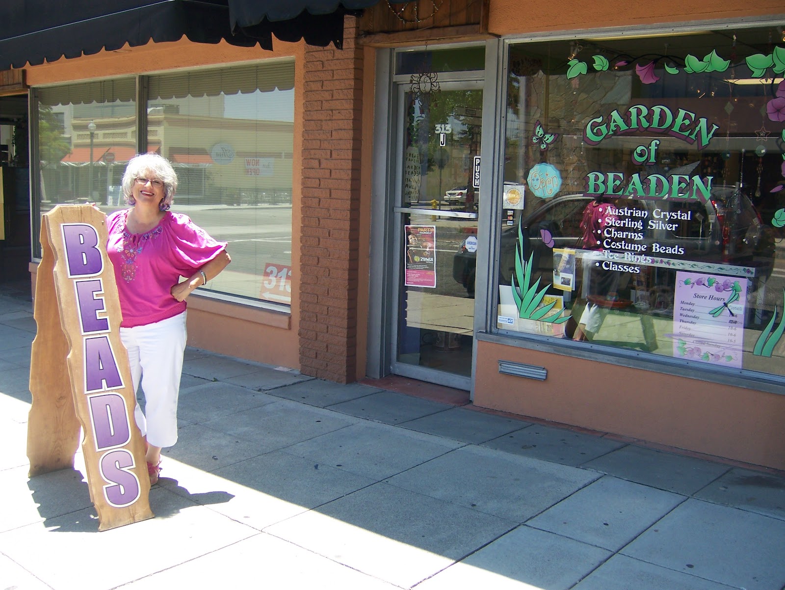 Sewfast Beader My own personal Bead/Quilt shop run, July 2012