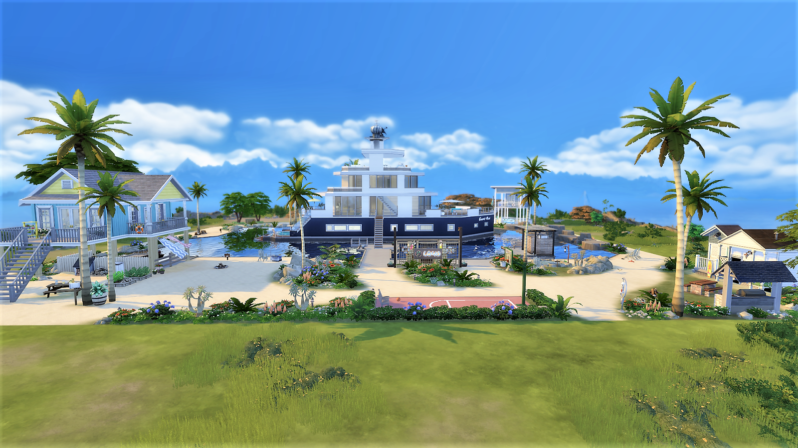 Sims 4 Island Living Builds