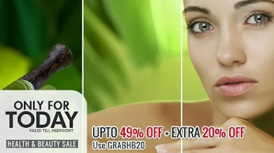 Flat 20% Extra Off on Skin Care | Hair Care | Fragrances | Men’s Shaving Products | Health Care Products at HomeSHop18 (For Today Only)