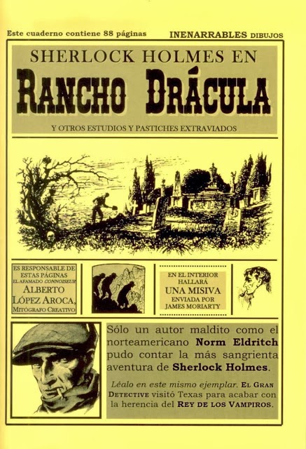 "SHERLOCK HOLMES EN RANCHO DRÁCULA", 8 euros