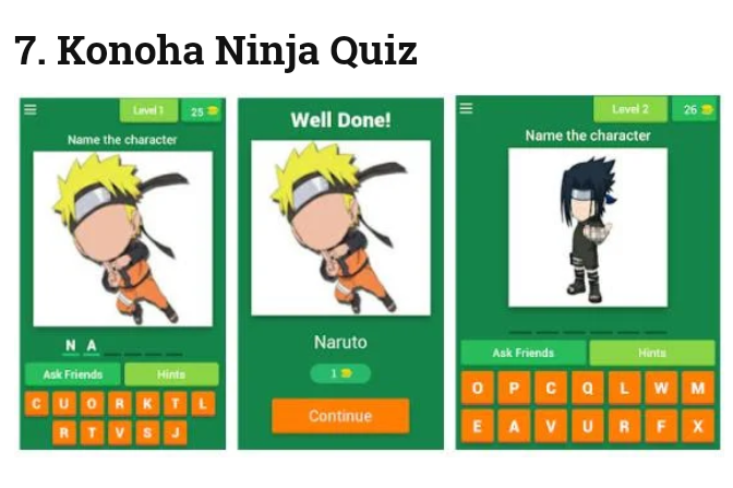 13 Game Naruto Paling Seru Di HP Android Terbaru