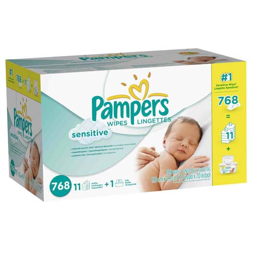 amazon blog Pampers Sensitive Wipes, 64Count Multipack