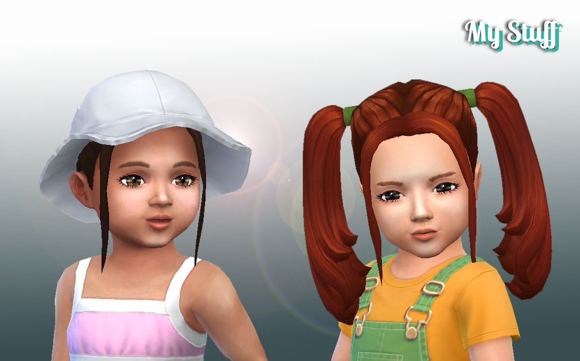 My Stuff Harley Quinn Hairstyle for Toddlers