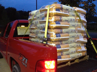 1 ton of chicken feed