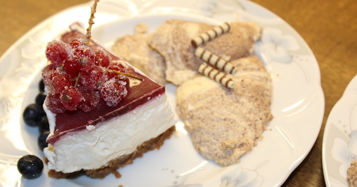 Küchentheater: Spekulatiuskuchen mit einer marmorierten Mousse