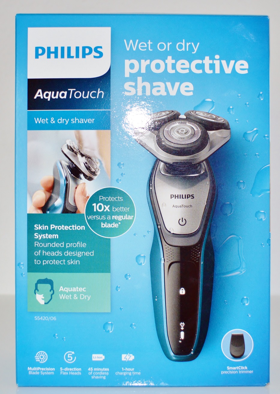 Teste mit Tati..: Philips S5420/06 AquaTouch Nass- und Trockenrasierer ...
