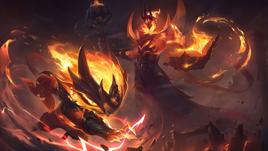 Infernal, Karthus, Splash Art, 8K, #3.2200