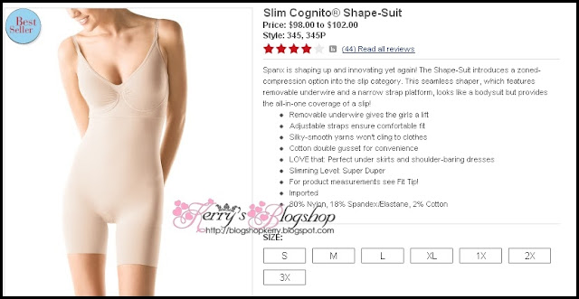 SPANX Slim Cognito Mid Thigh Bodysuit Shaper 072 Nude Size 2x for sale  online