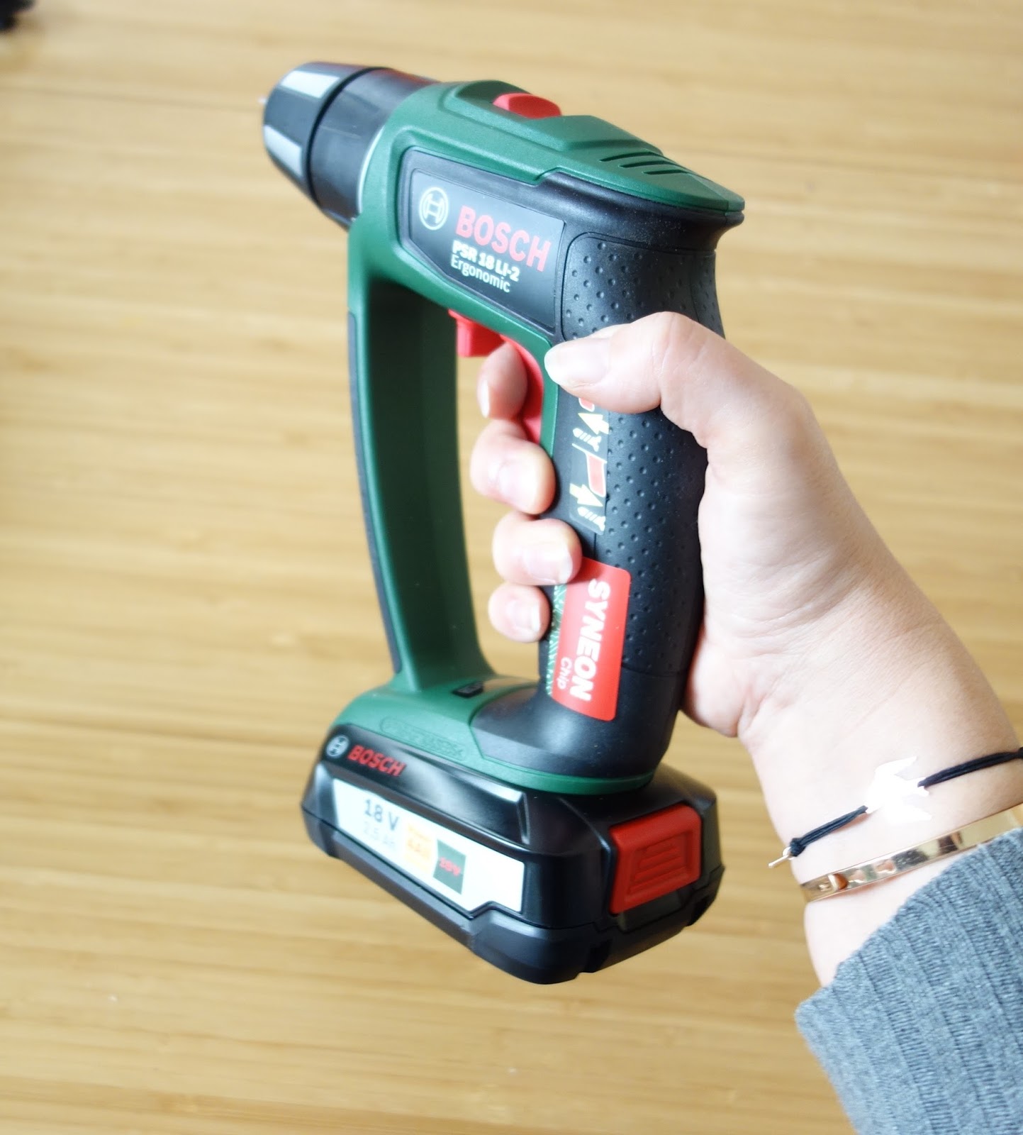 {Test} Perceuse PSR 18 LI-2 Ergonomic, puissance incluse
