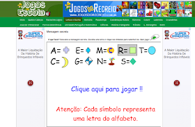 SIP - Sala de Informática Pedagógica: JOGOS EDUCATIVOS - ESCOLA GAMES