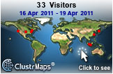Cara Memasang Widget ClustrMaps di Blogger