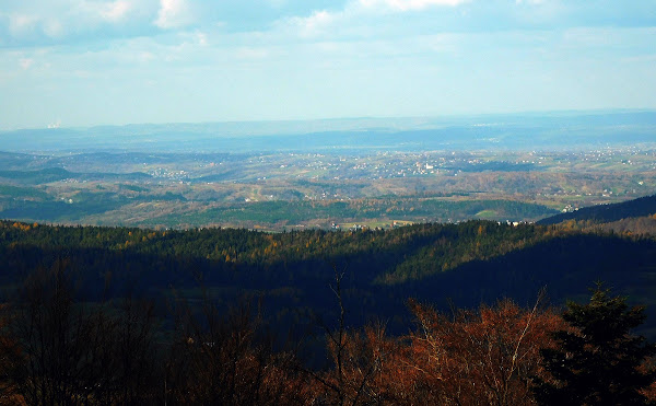 Panorama na północny zachód.