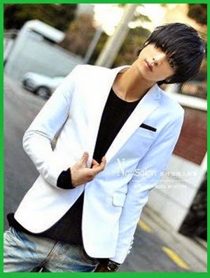 Model blazer pria untuk pria Model blazer Korea untuk pria