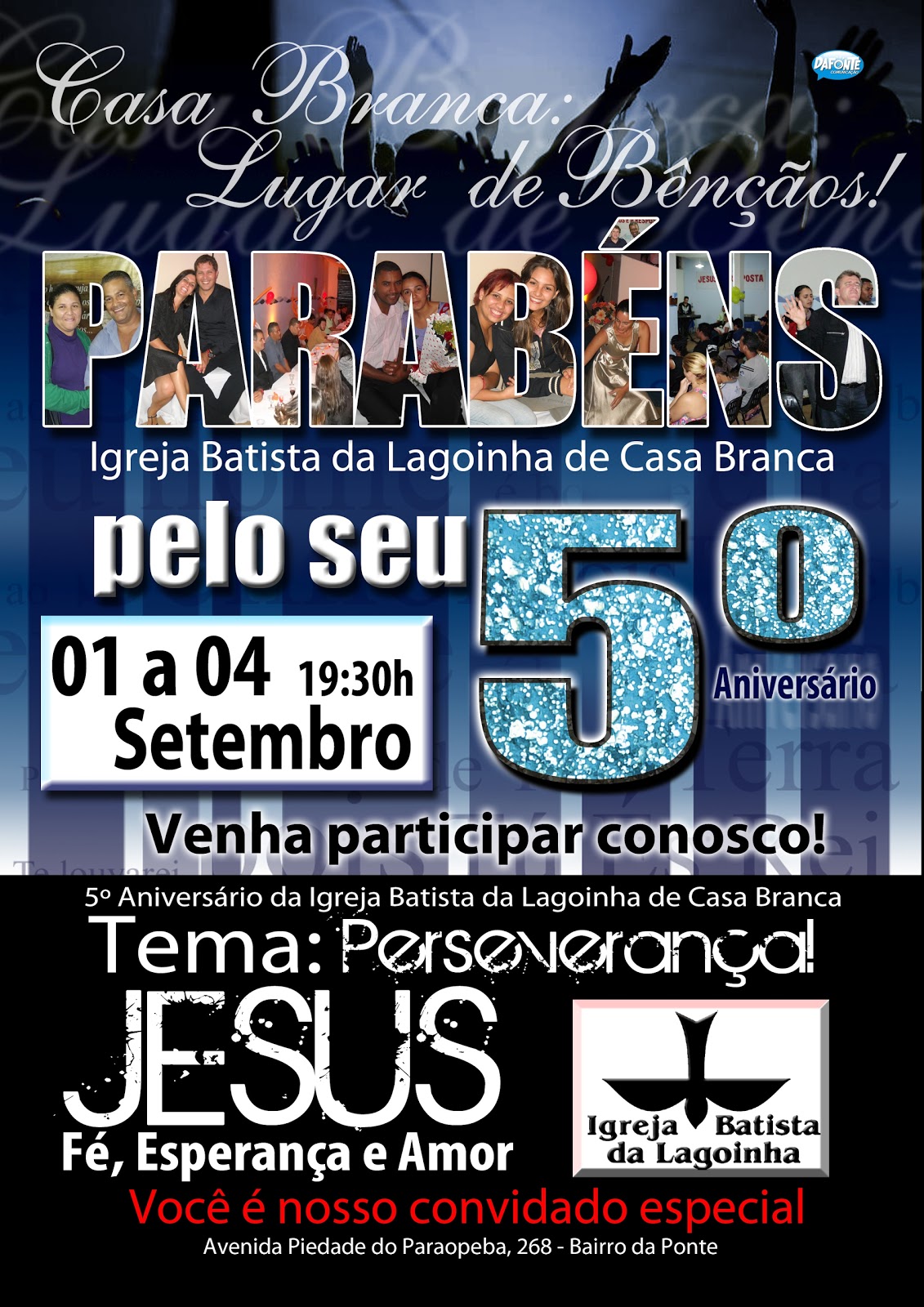 MINISTÉRIO VOZ DO ESPÍRITO SANTO ANIVERSÁRIO
