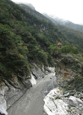Pabellón de la rana, en el Parque Nacional de Taroko, cerca de Hualien