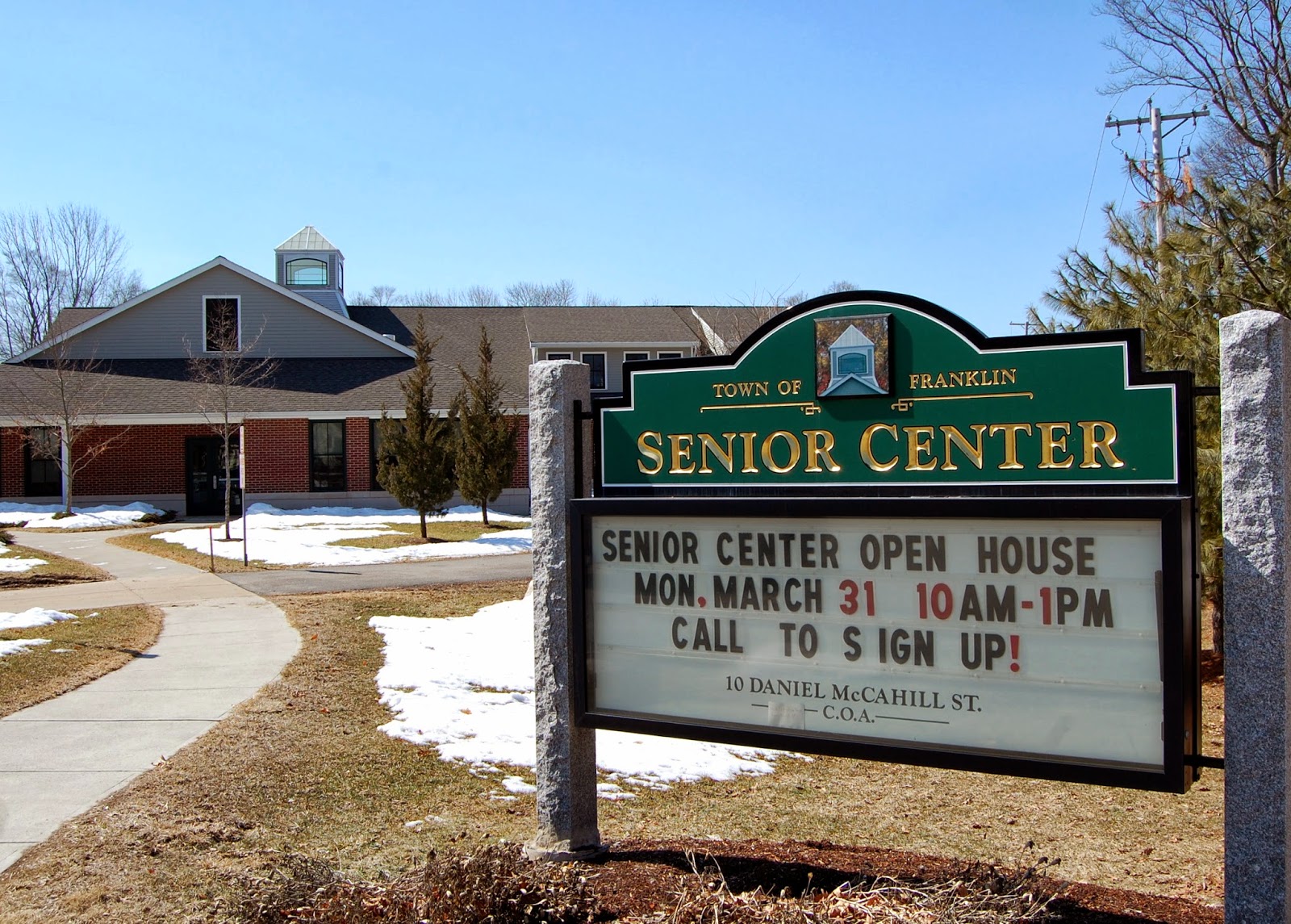 Franklin Matters Senior Center A new edition of The Franklin Connection is available