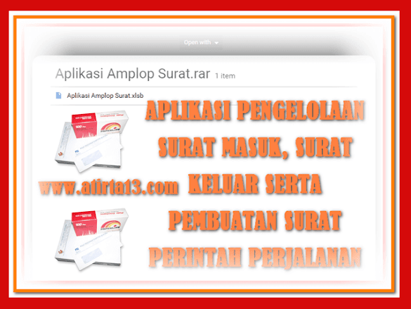 Aplikasi Pengelolaan Surat Masuk, Surat Keluar Serta Pembuatan Surat
Perintah Perjalanan
