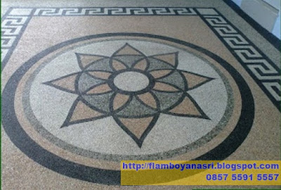 Tukang Taman Surabaya Carport Motif Bunga