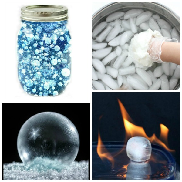 30+ AMAZING WINTER EXPERIMENTS FOR KIDS! These are "so cool!" #winterscience #scienceforkids #winteractivitiesforkids