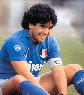 Maradona Napoli Nápoles