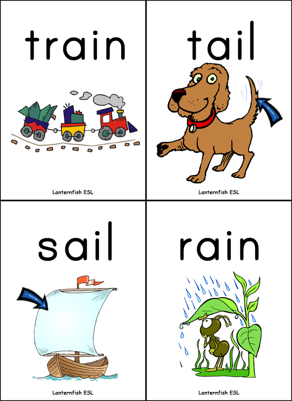 WE LOVE ENGLISH PHONICS /ai/ and /ay/